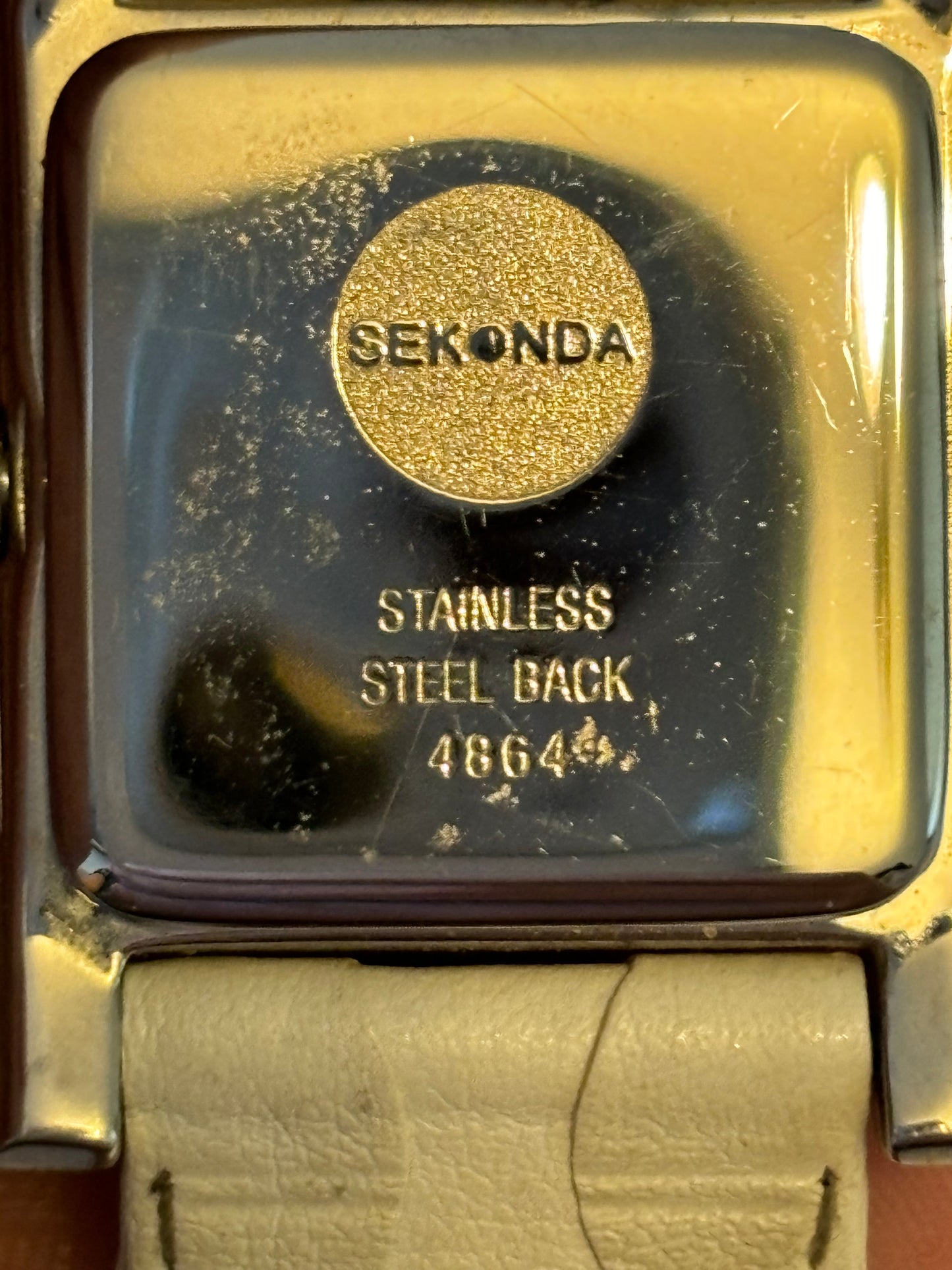 Sekonda Ladies Silver and White Flower Pattern Watch - Untested