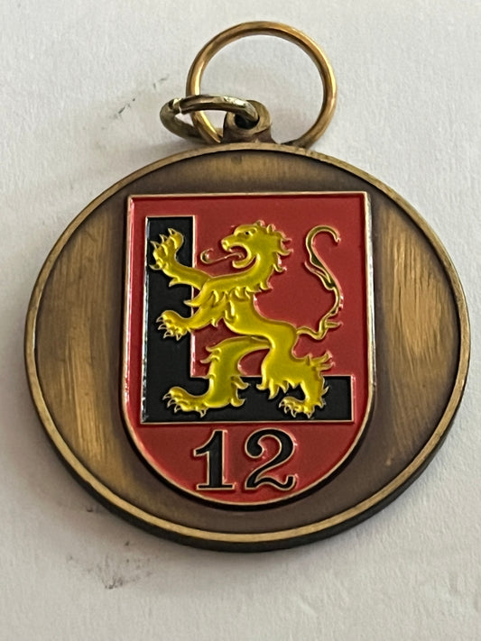 Round Belgian Military Medallion - 12th ?