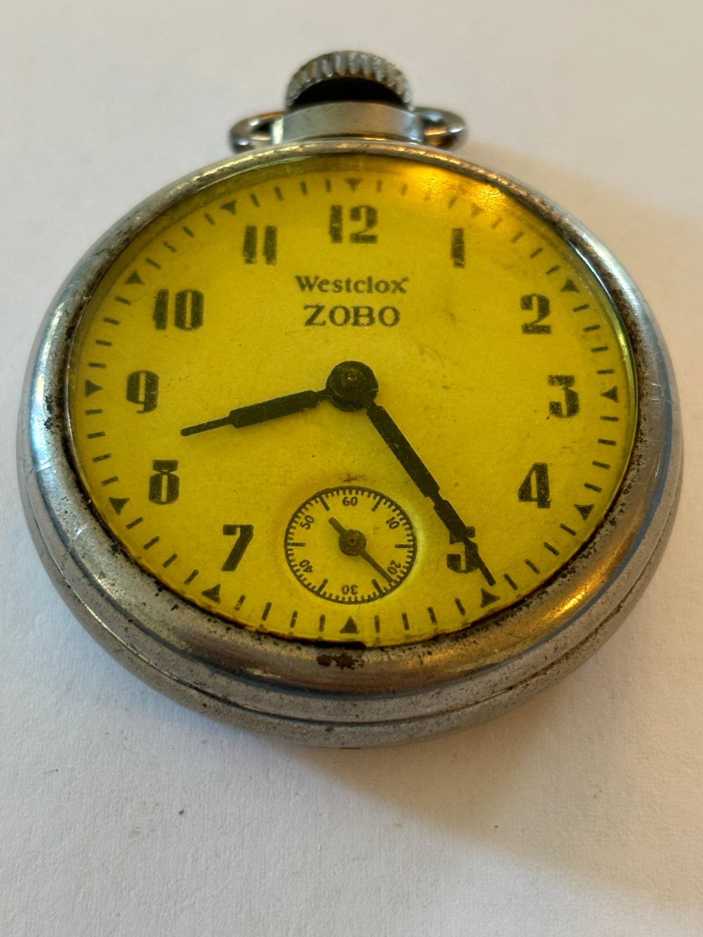 Westclox Zobo pocket watch - Working but untested