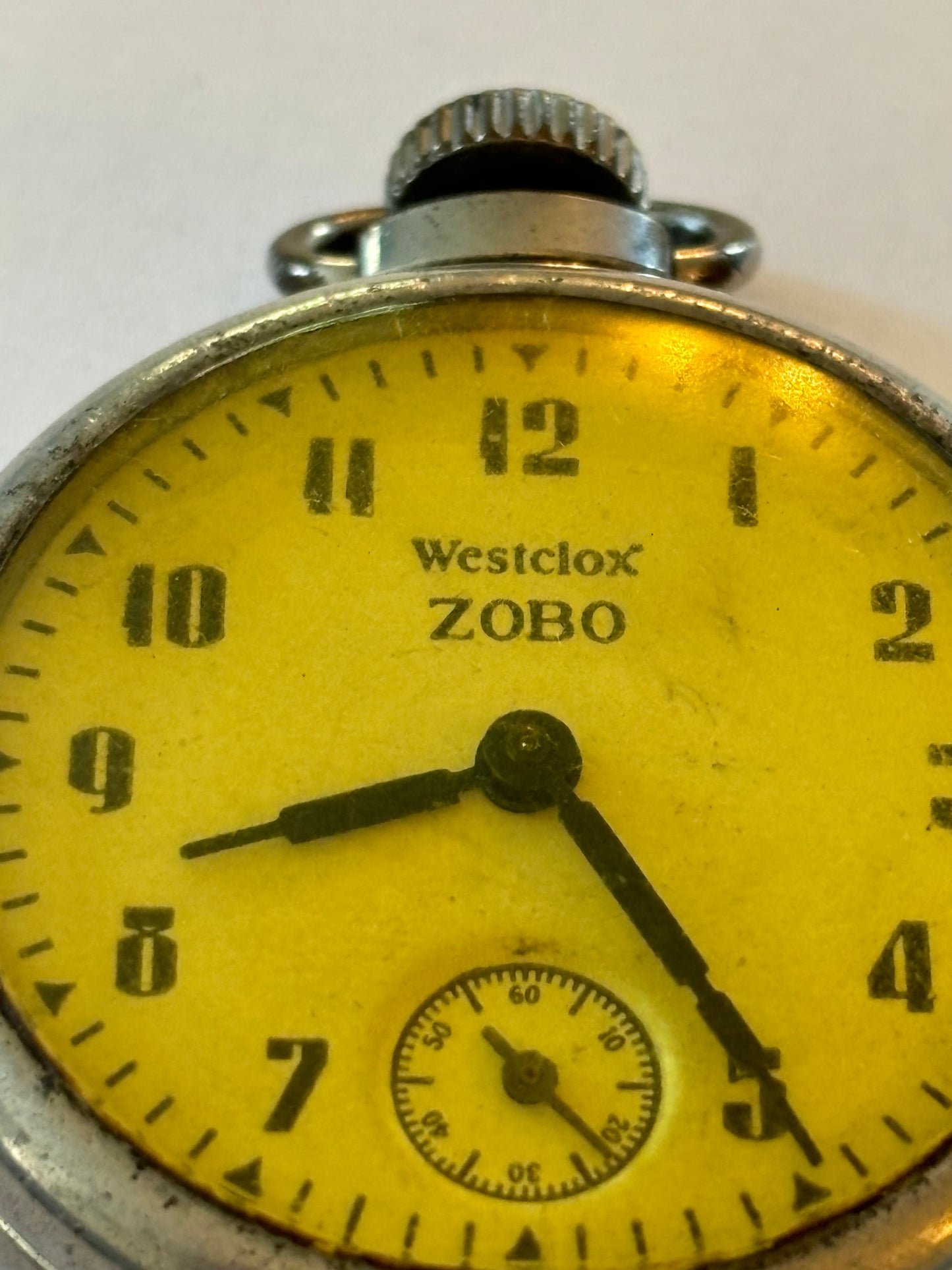 Westclox Zobo pocket watch - Working but untested