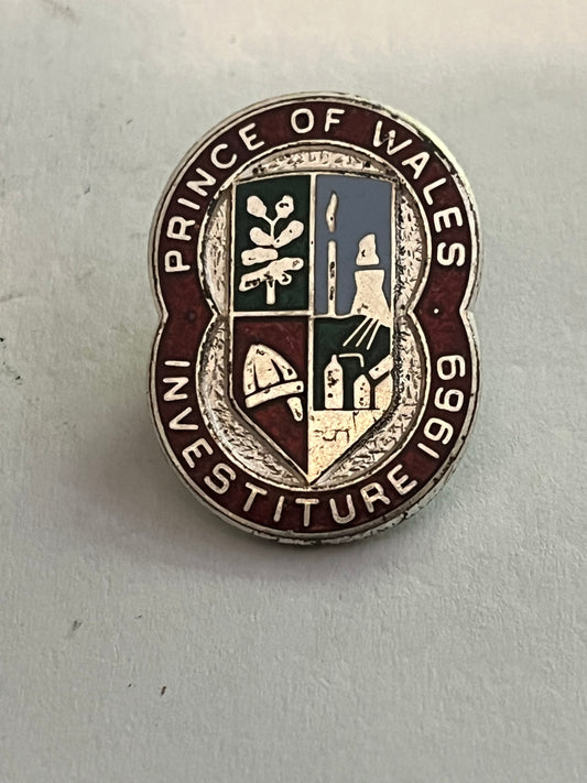 Prince of Wales Investiture Badge 1969 - Coedffranc Parish Council