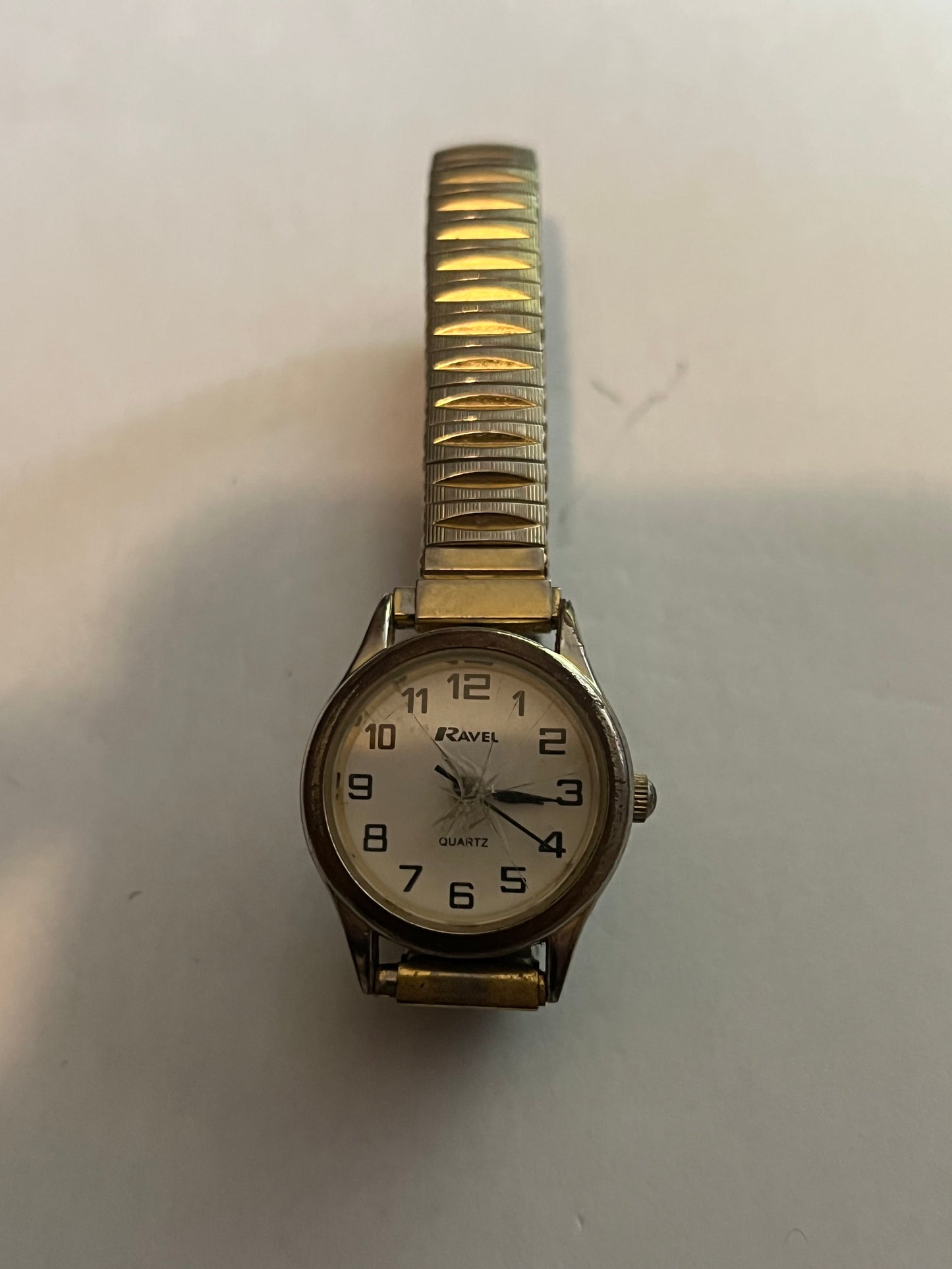 Ravel Gold Ladies Stretch watch - Untested