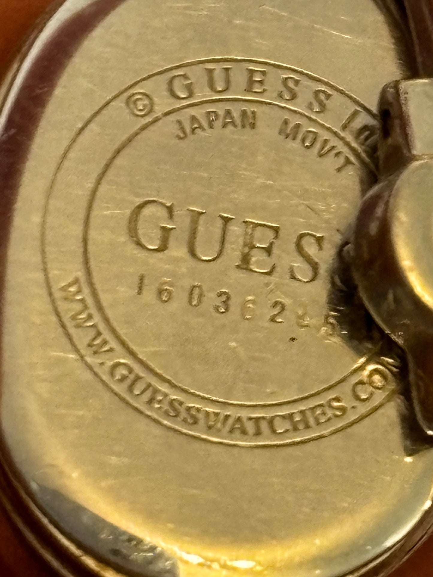 Guess Silver Oval Ladies Wristwatch - Untested