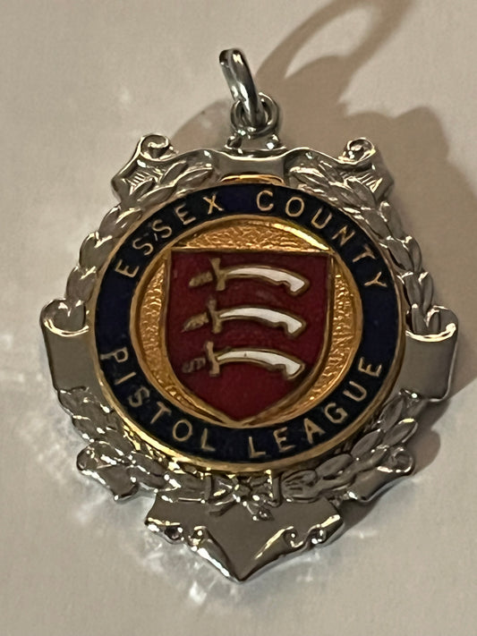 Exeter Pistol League medal 1985