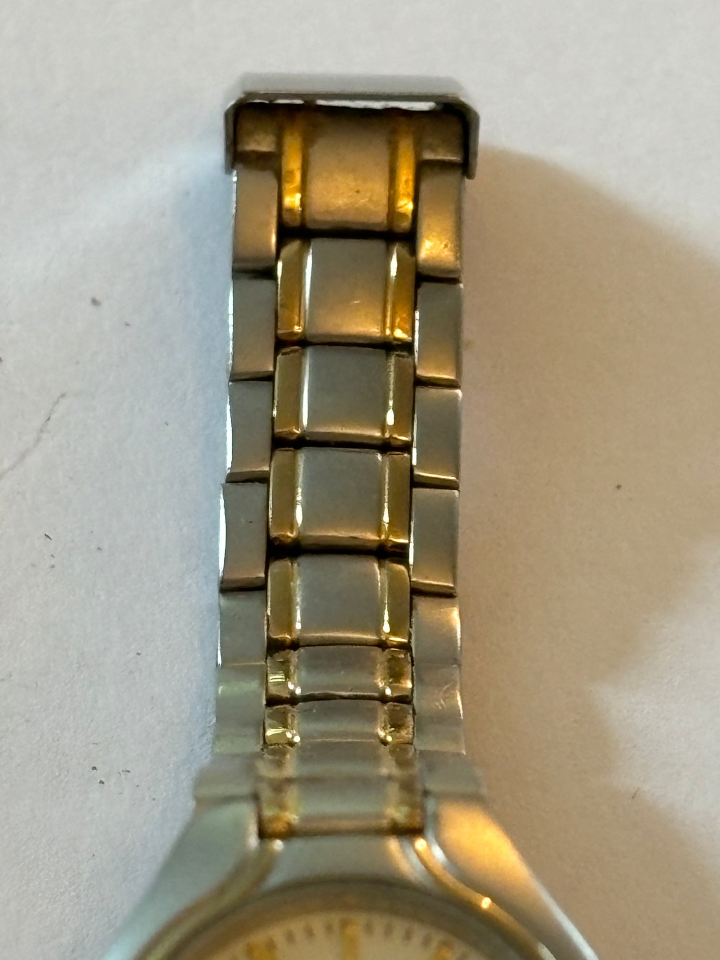 Lorus gold and silver ladies watch - V501-X210 - Untested