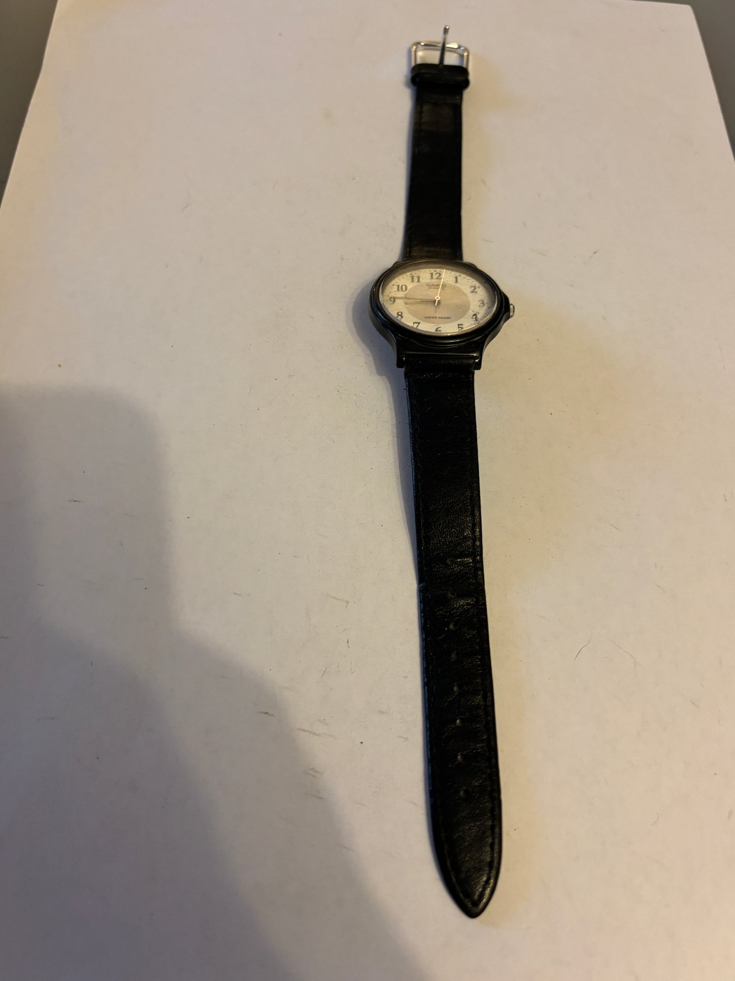 Casio - Black and silver MQ-24 wristwatch - Untested