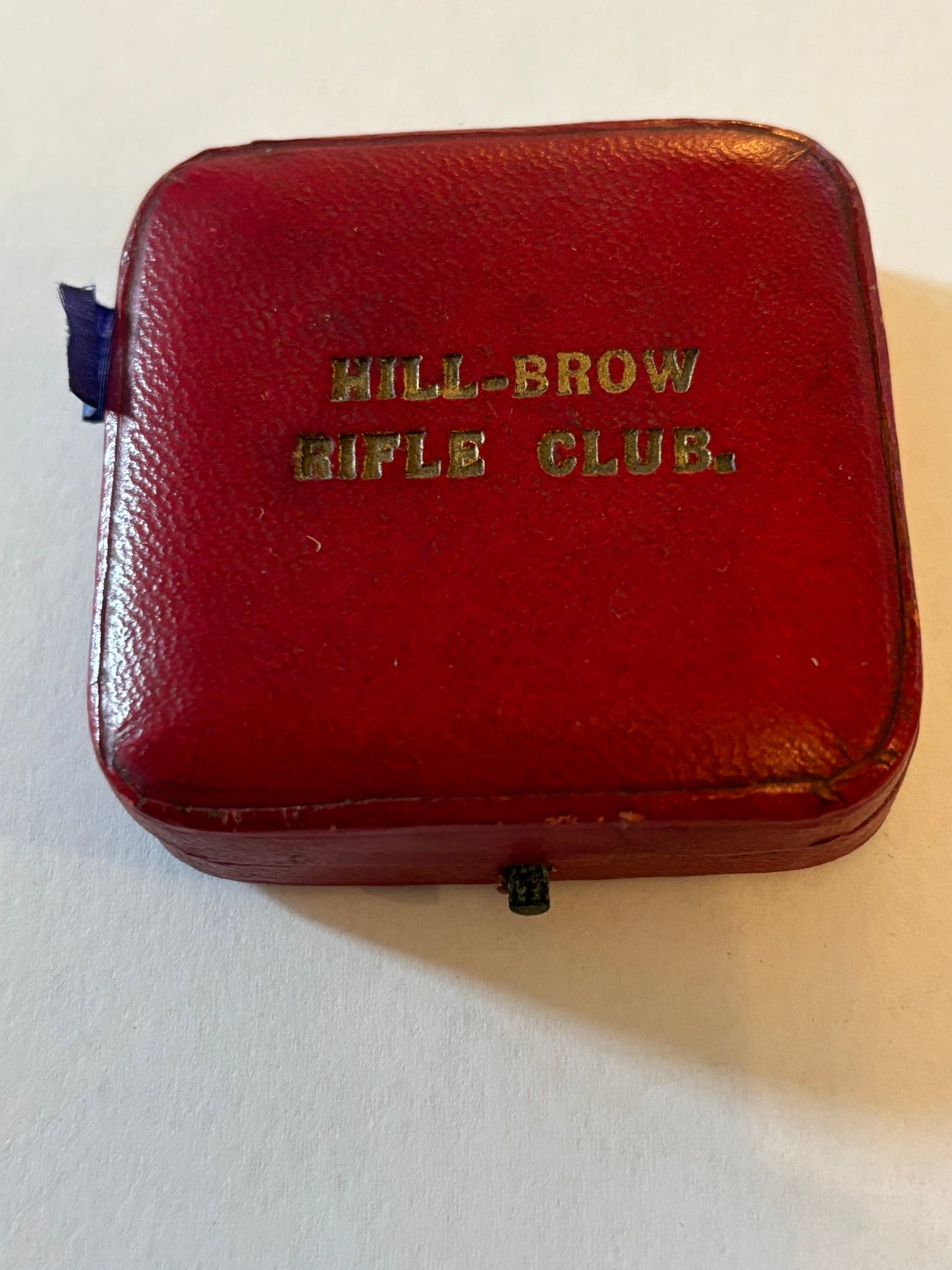 Hill Brow Rifle Club medallion - Boxed