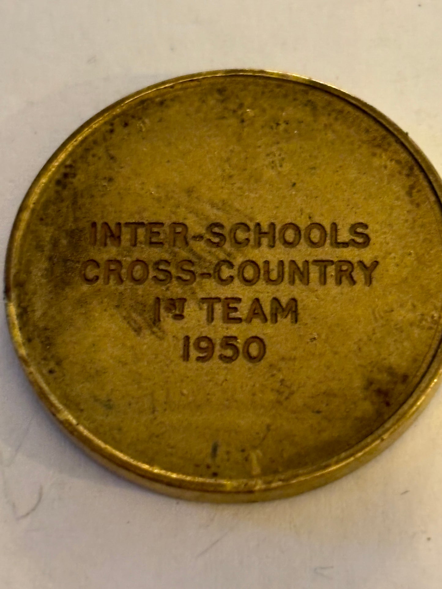 Southgate Harriers 1950 Medal