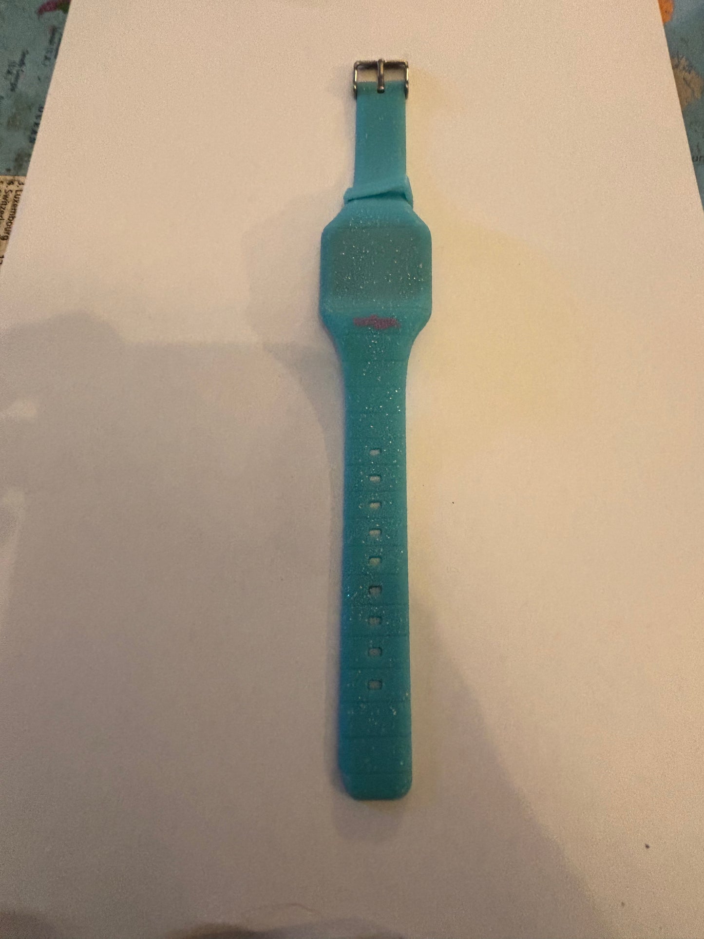 Smiggle Turquoise Rubber Watch - Untested