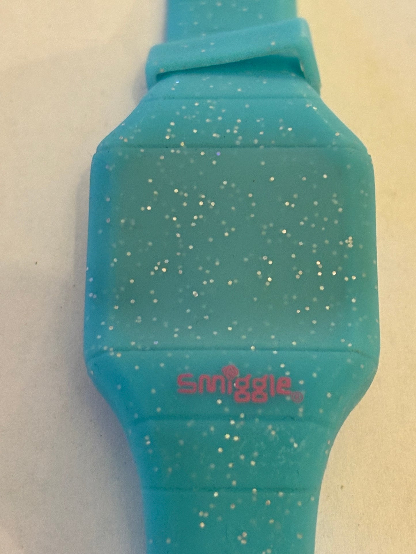 Smiggle Turquoise Rubber Watch - Untested