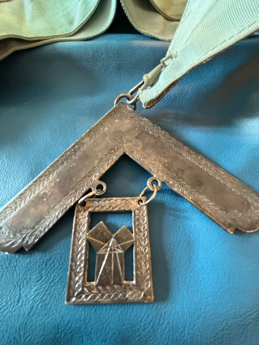 Southgate Lodge Masonic Sash and Jewel 1971