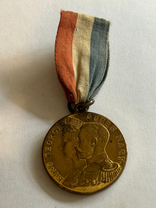 George V Coronation medal - Elect Cocoa Ltd