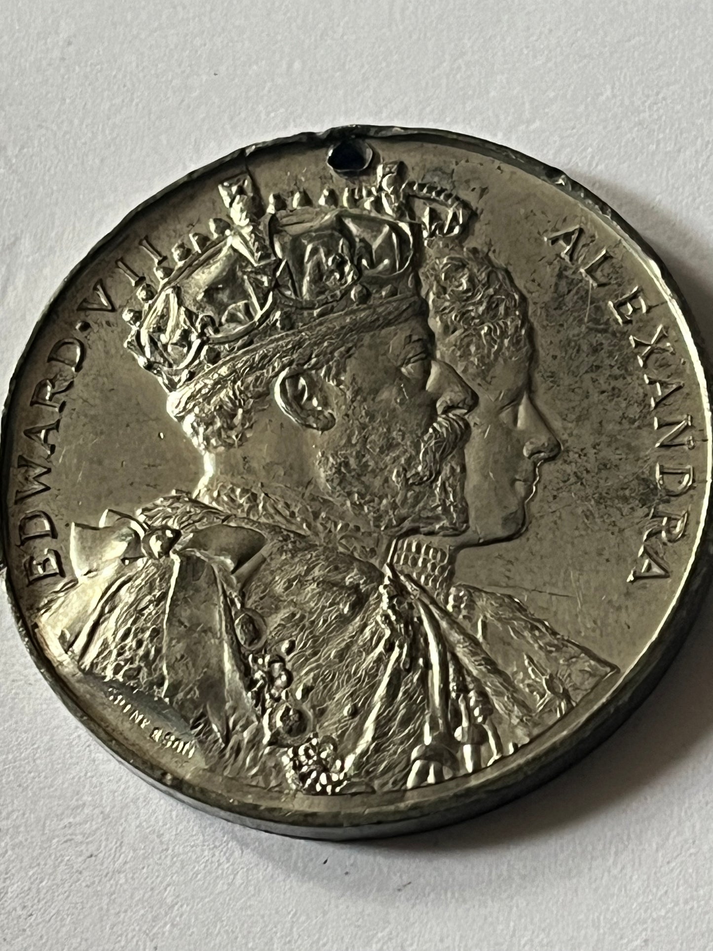 King Edward VII and Alexandra Coronation Medal 1902