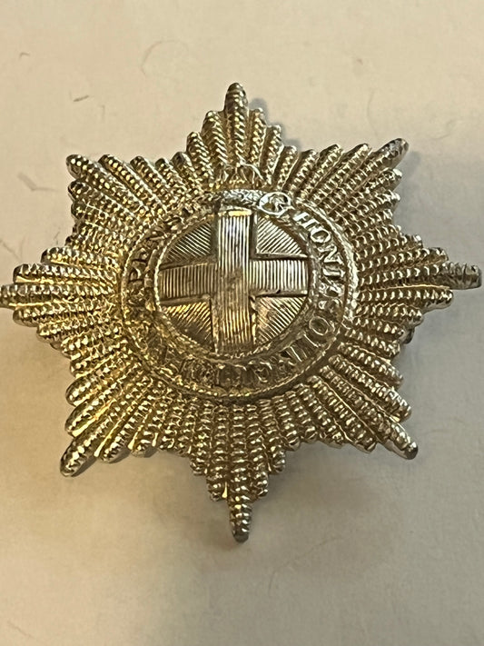 Coldstream Guards Silver Metal Cap Badge