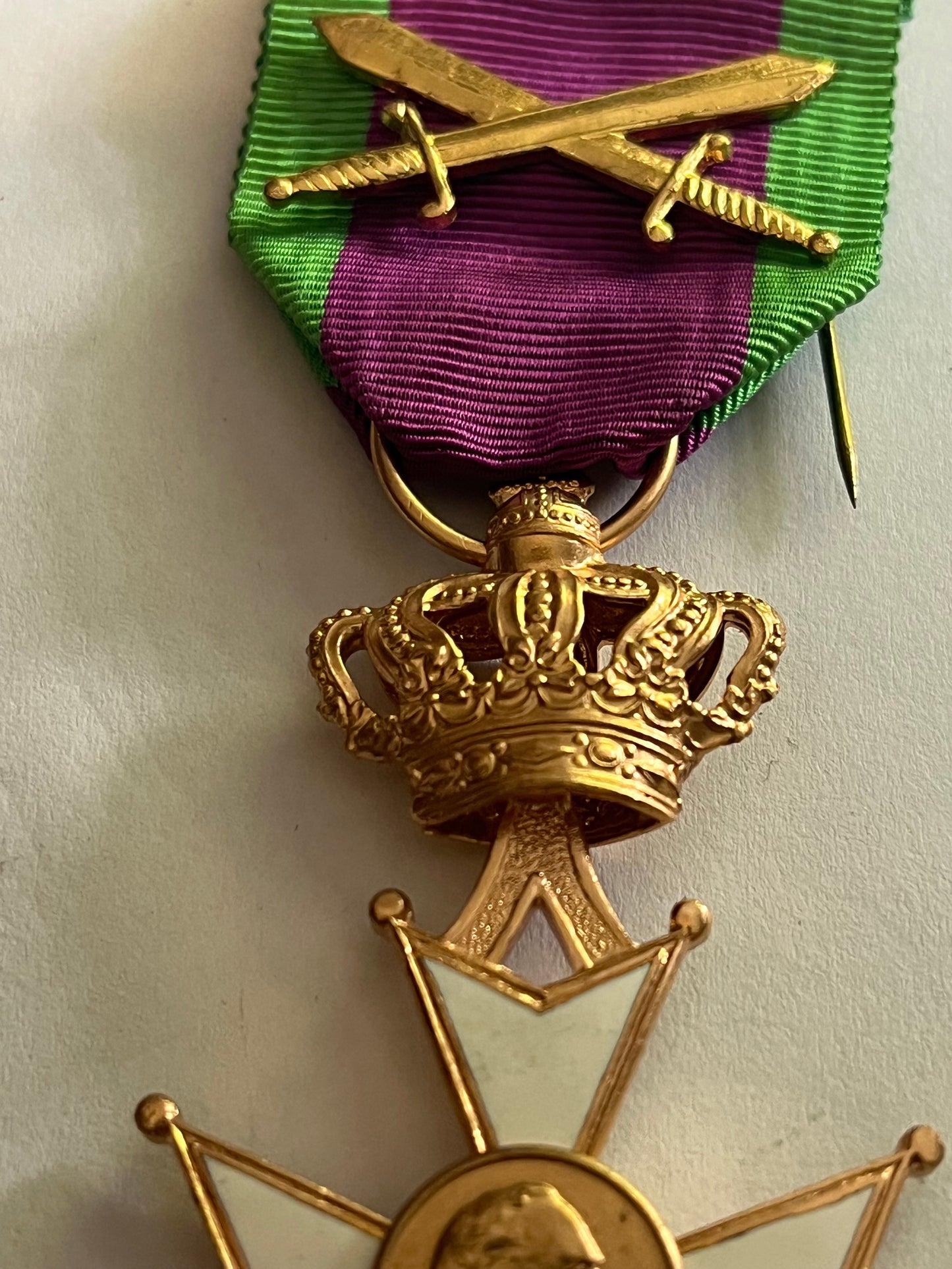 King Leopold Belgian Veterans Cross Medal