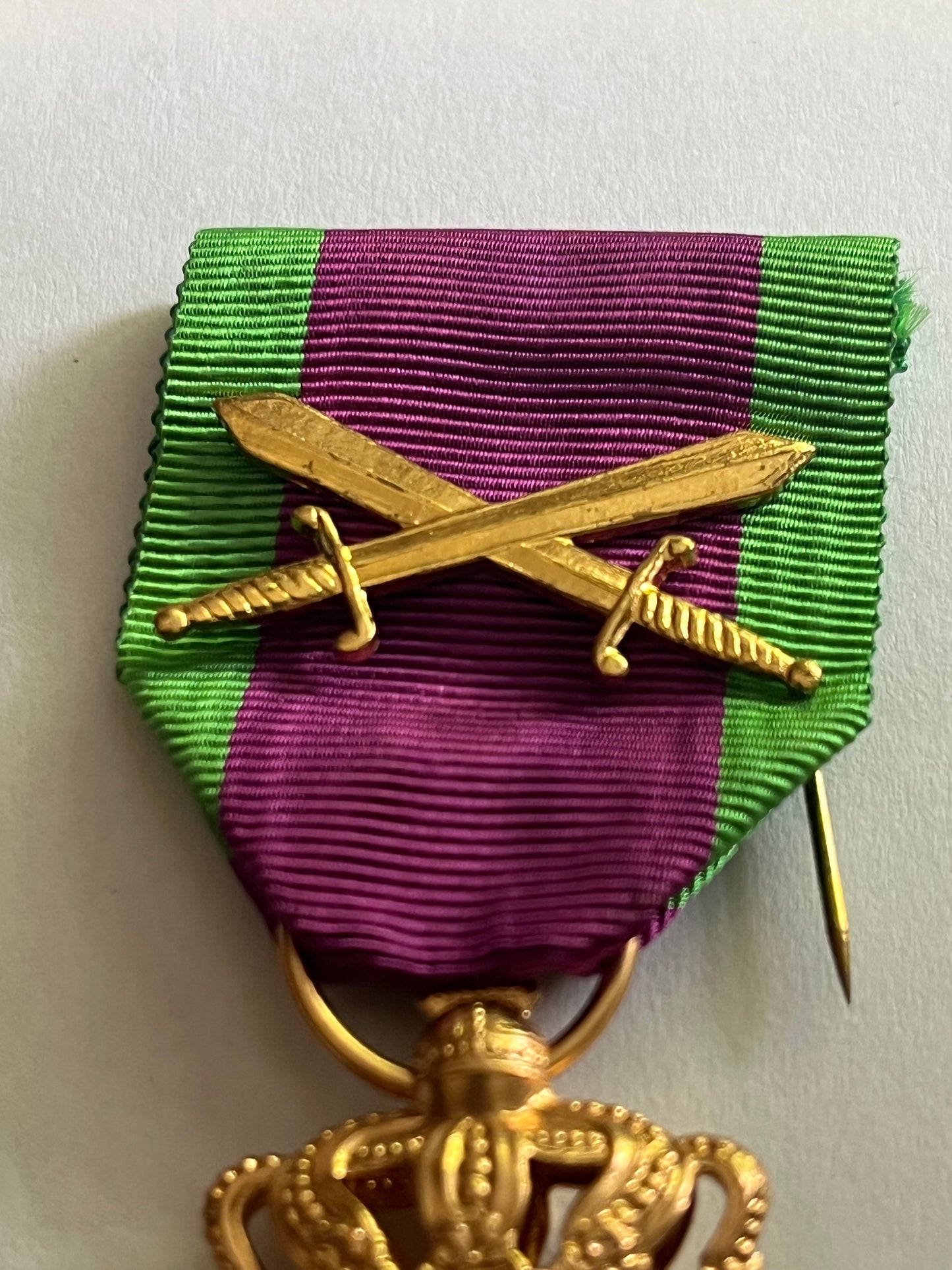 King Leopold Belgian Veterans Cross Medal