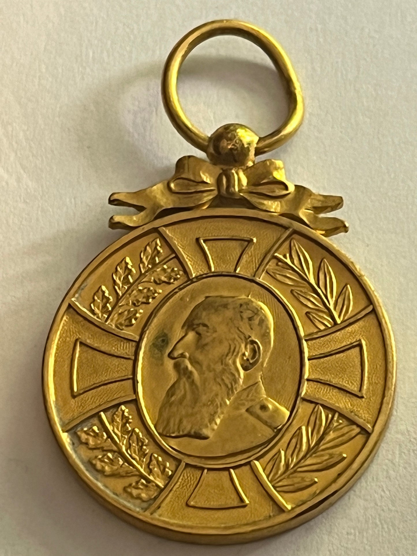 Belgium - King Leopold - 40th Jubilee medal