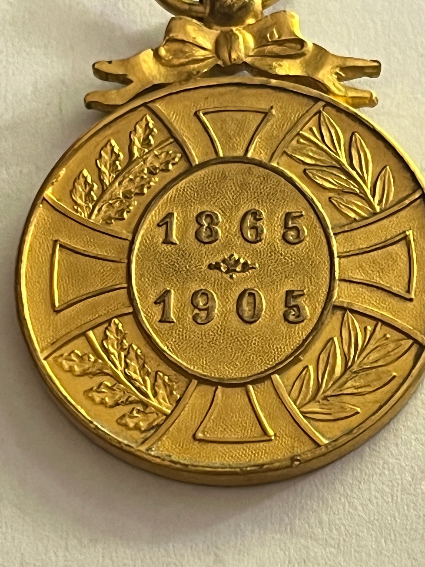 Belgium - King Leopold - 40th Jubilee medal