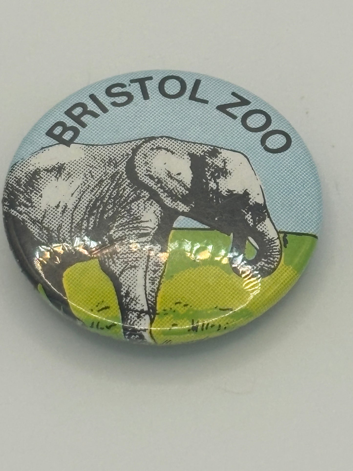 Bristol Zoo - Vintage Round Tin Badge