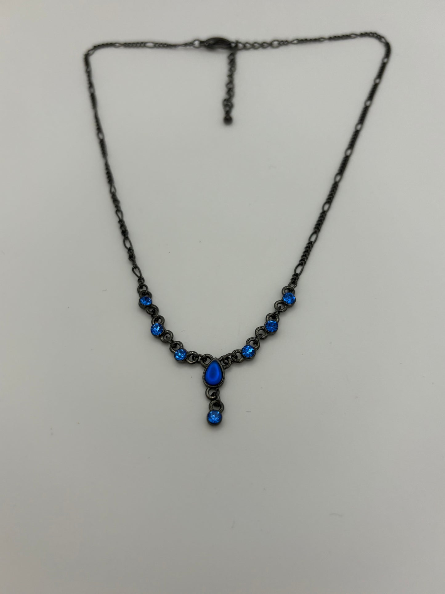 Vivid Blue Stone Necklace