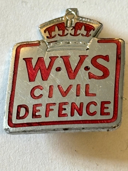 WVS - Civil Defence Badge