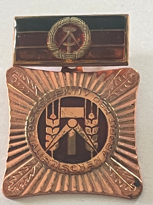 GDR Medal - Collective of Socialist Work