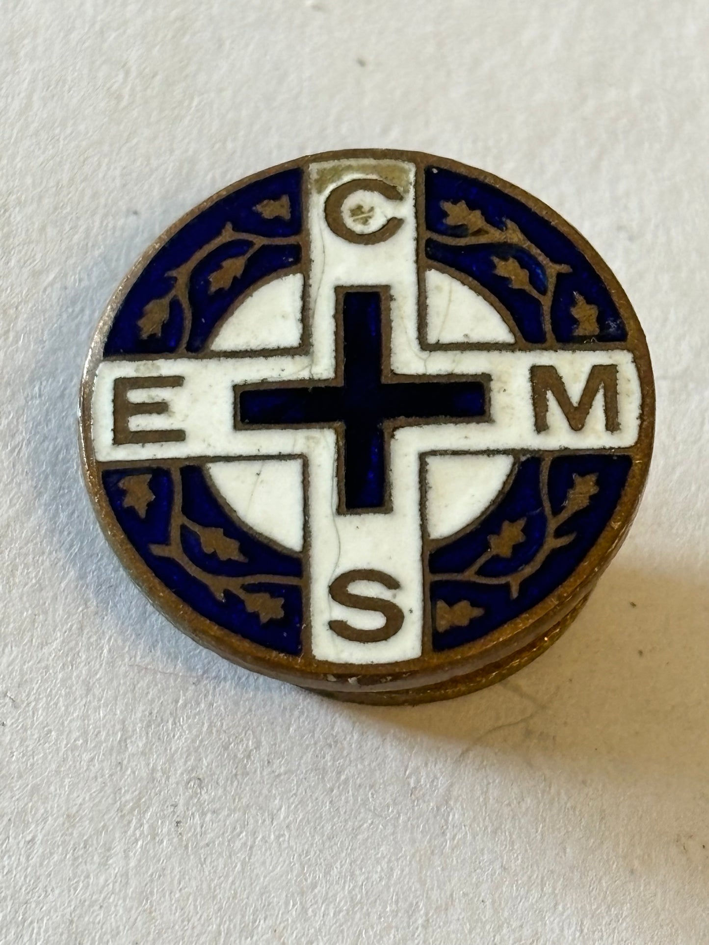 Church of England Mens Society Badge - Vintage