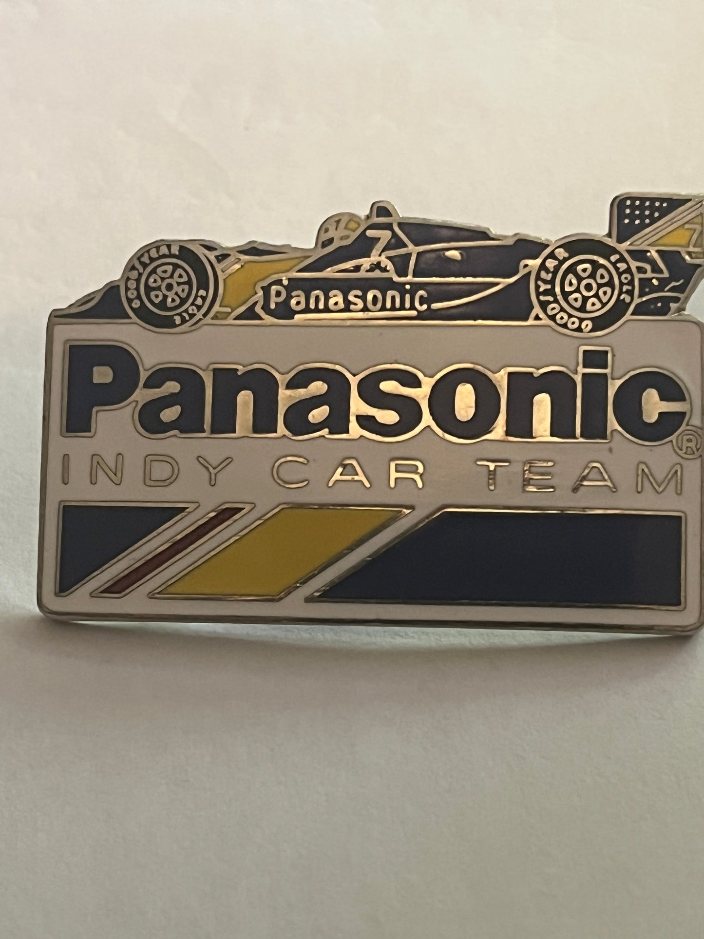 Panasonic Indy Car Team Metal Badge