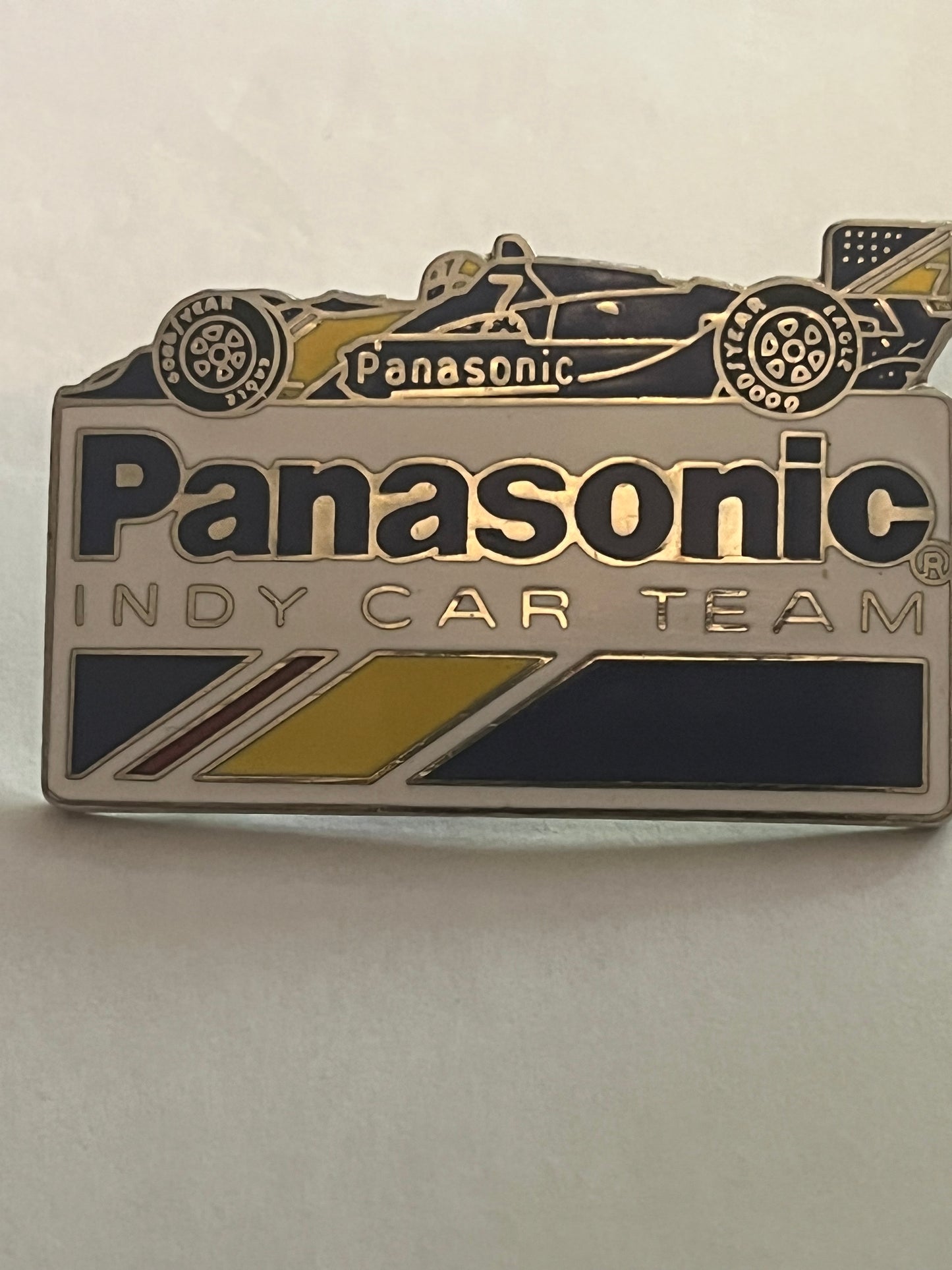 Panasonic Indy Car Team Metal Badge