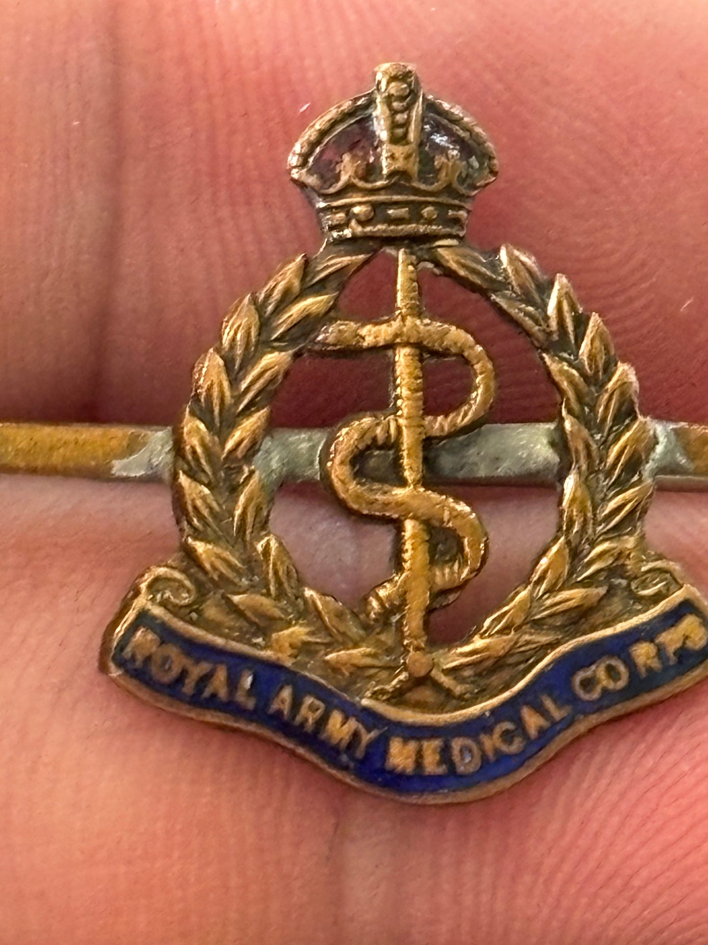 Royal Army Medical Corps Sweetheart Brooch