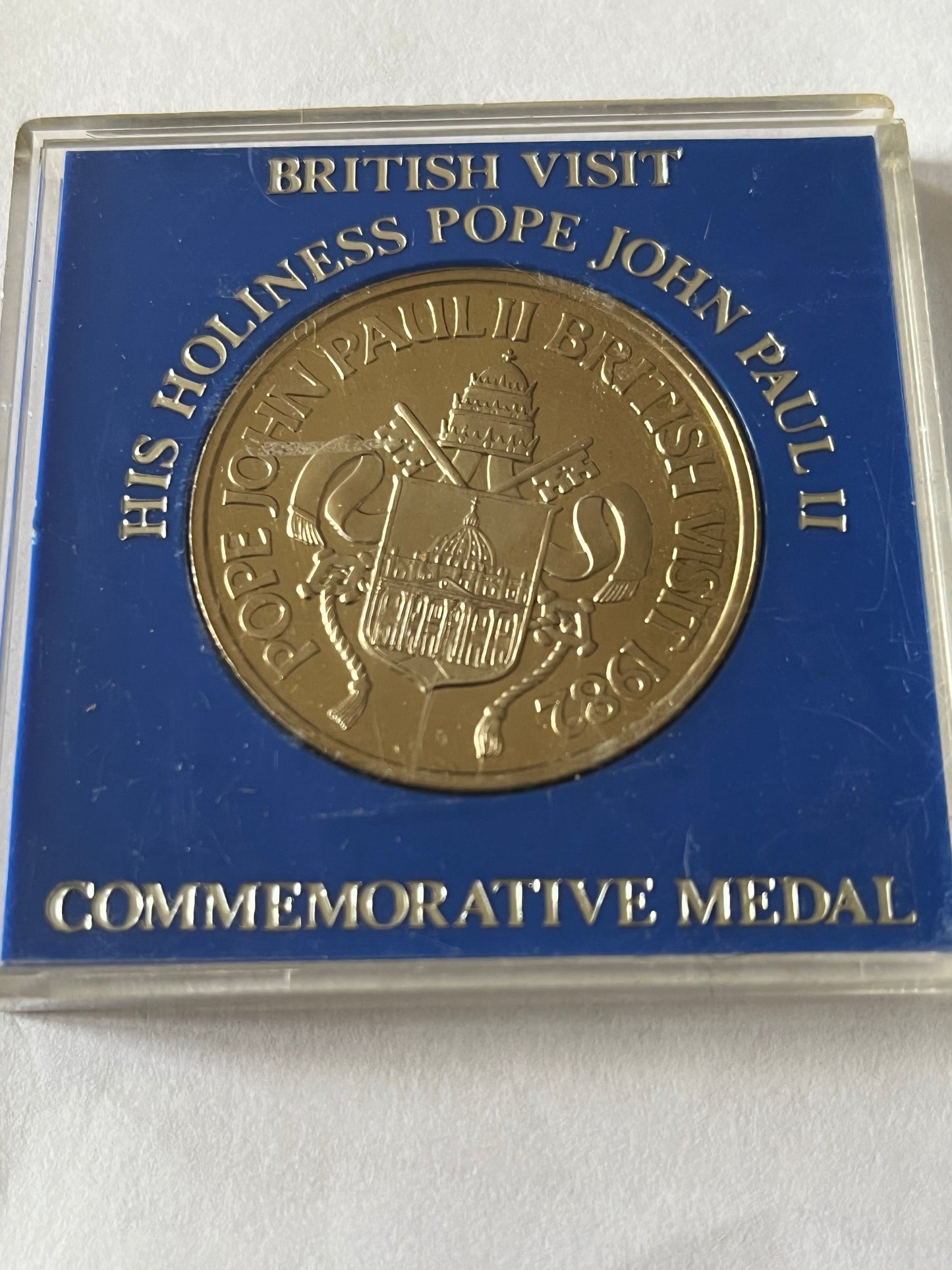 Pope John Paul II - Visit to UK 1982 Medal