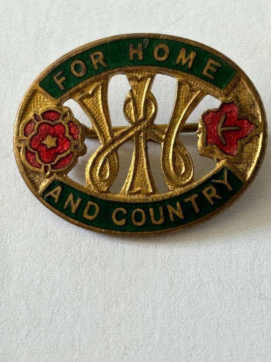 Womens Institute - For Home & Country Badge