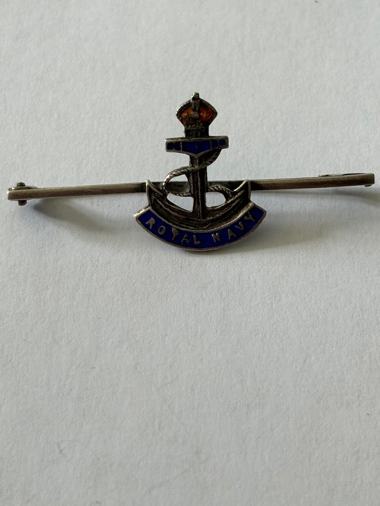 Vintage Royal Navy Silver Sweetheart Brooch