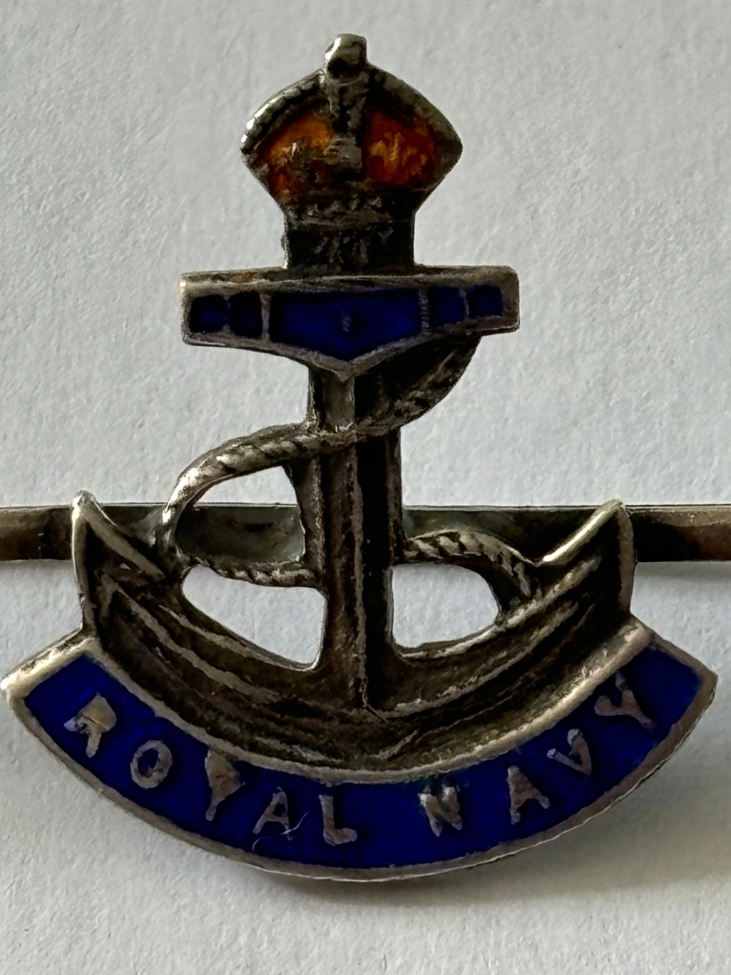 Vintage Royal Navy Silver Sweetheart Brooch