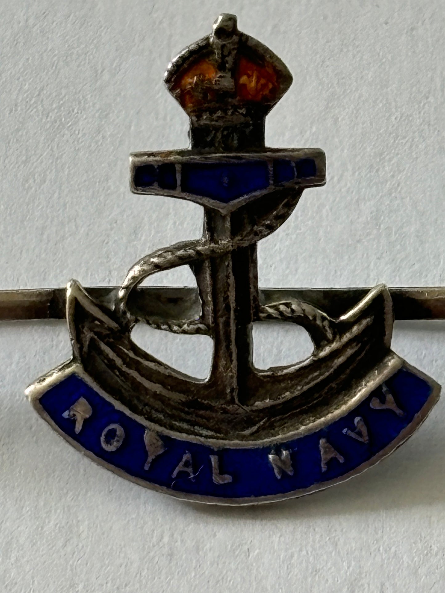 Vintage Royal Navy Silver Sweetheart Brooch