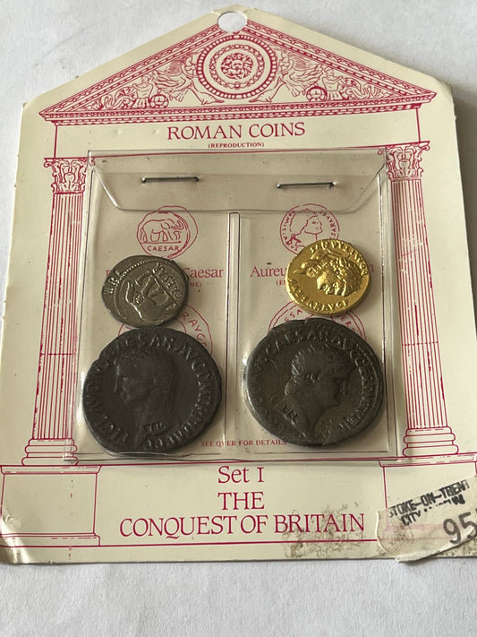 Roman Conquest of Britain Reproduction Coins - Westair