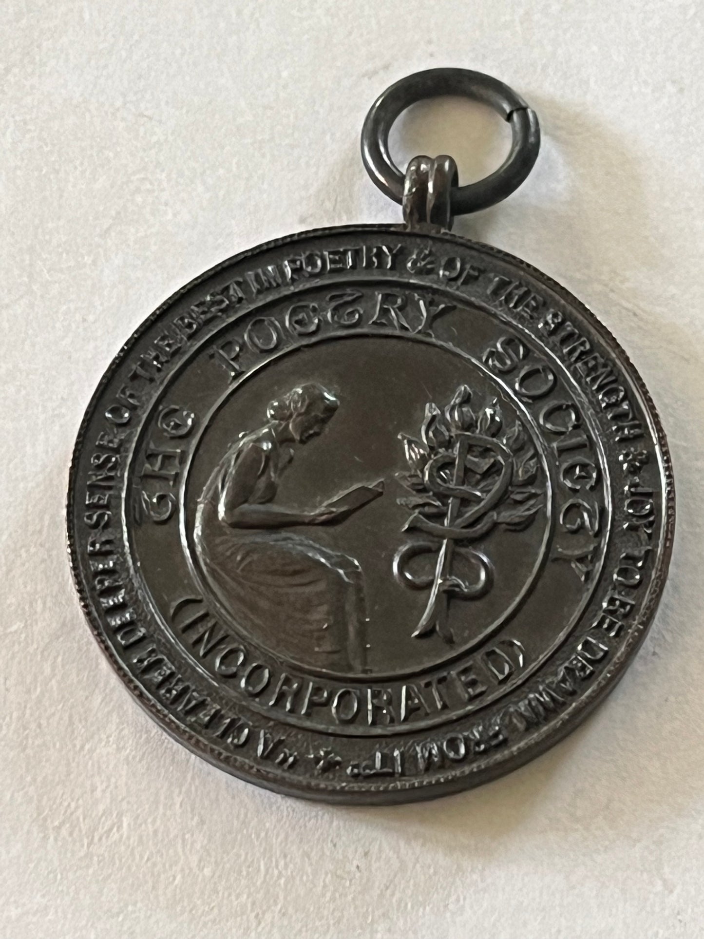 Poets society medal 1956