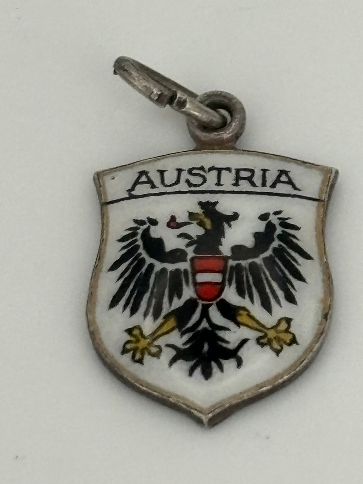 Tiny Silver marked (900) Austrian Pendant