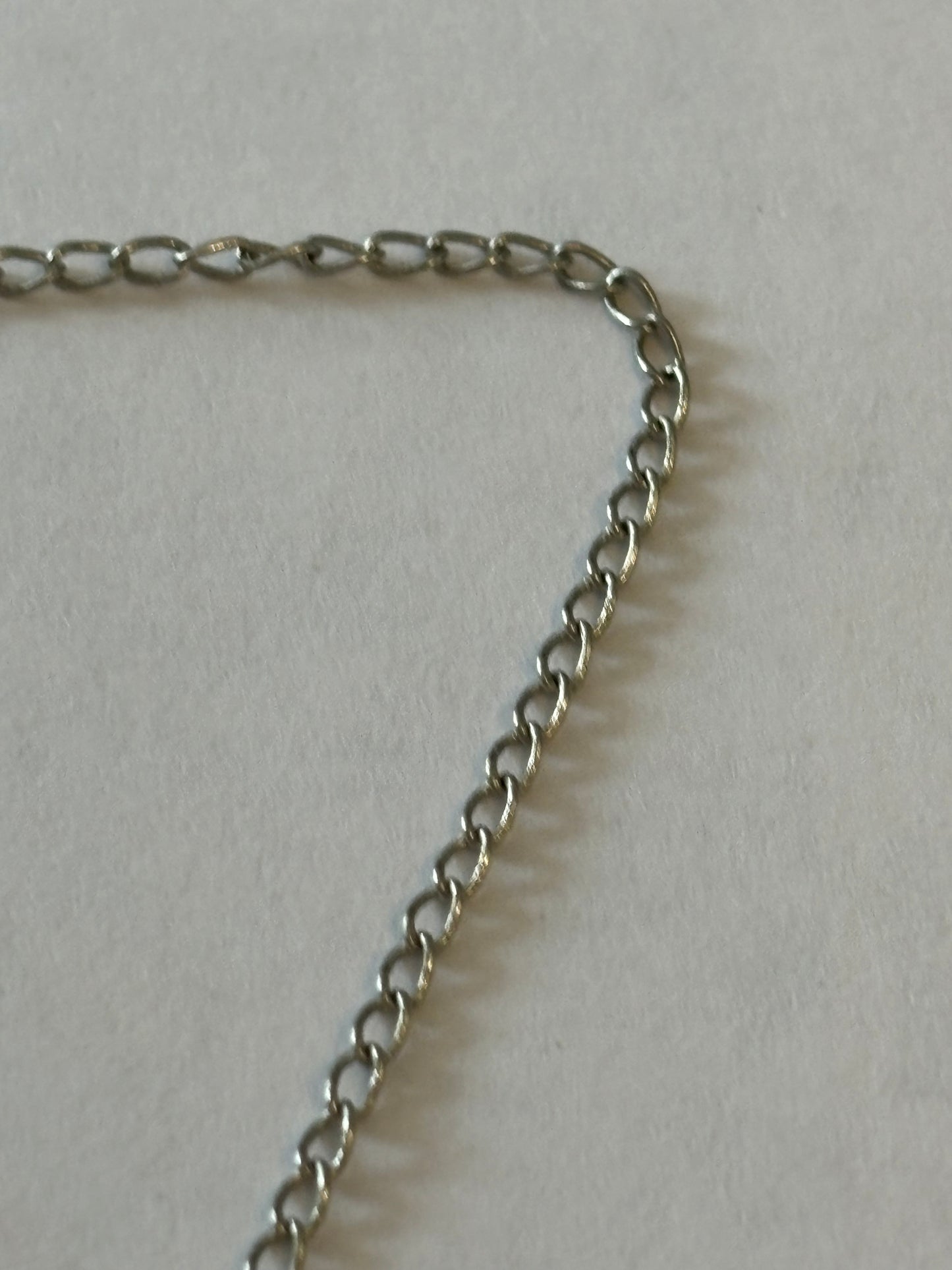 Silver Diamante Branch Drop Pendant Necklace