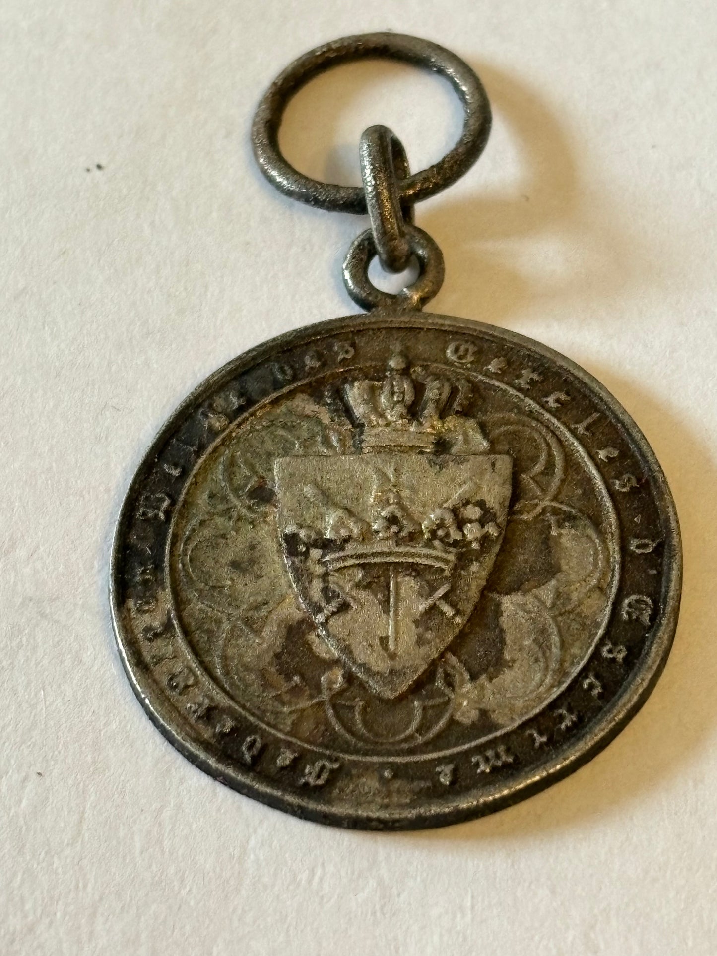 Belgian Ladies Fencing Championship Medal 1977