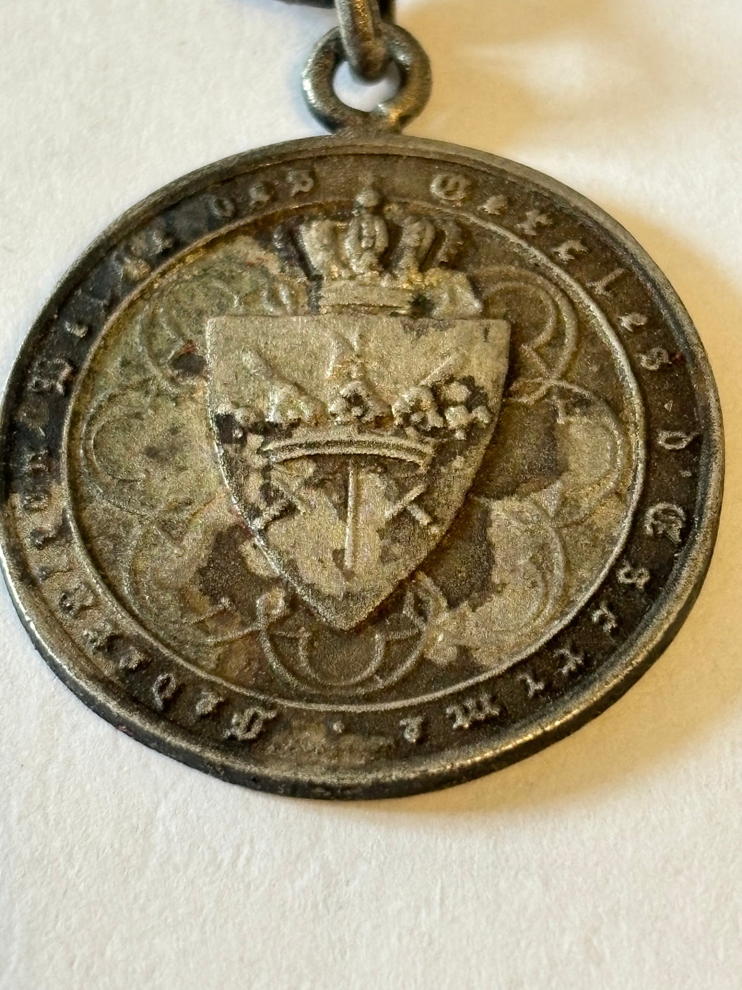 Belgian Ladies Fencing Championship Medal 1977