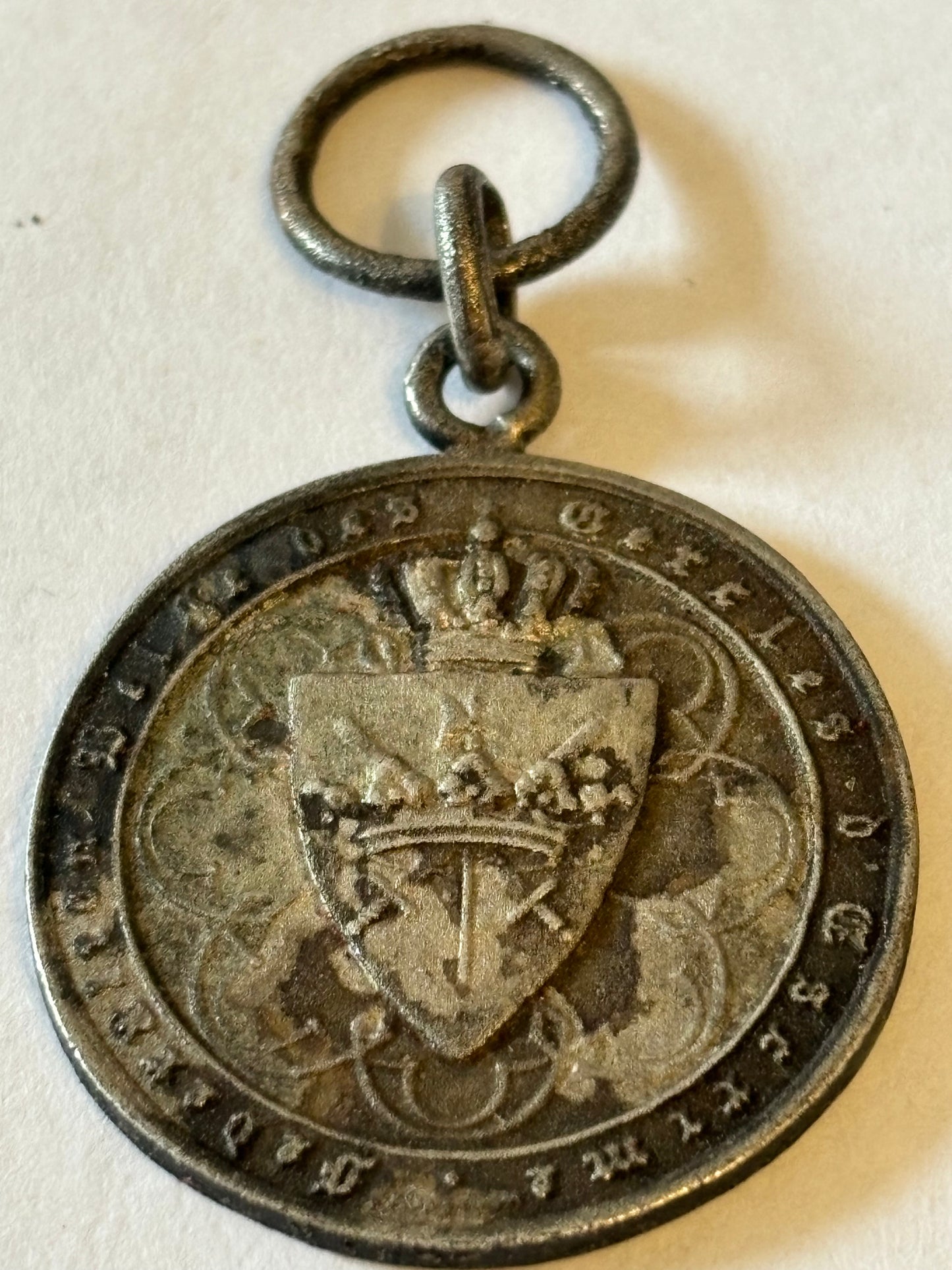 Belgian Ladies Fencing Championship Medal 1977