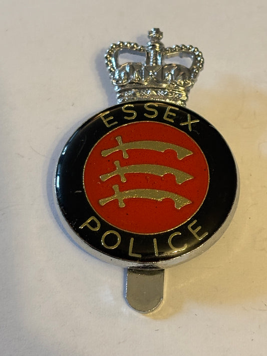 Essex Constabulary cap badge with slider - J R Gaunt