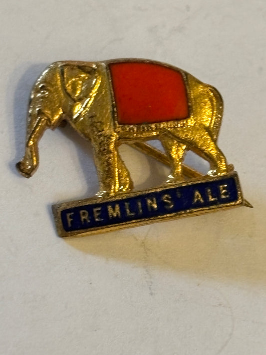 Fremlins Ales - Small vintage brewery pin badge