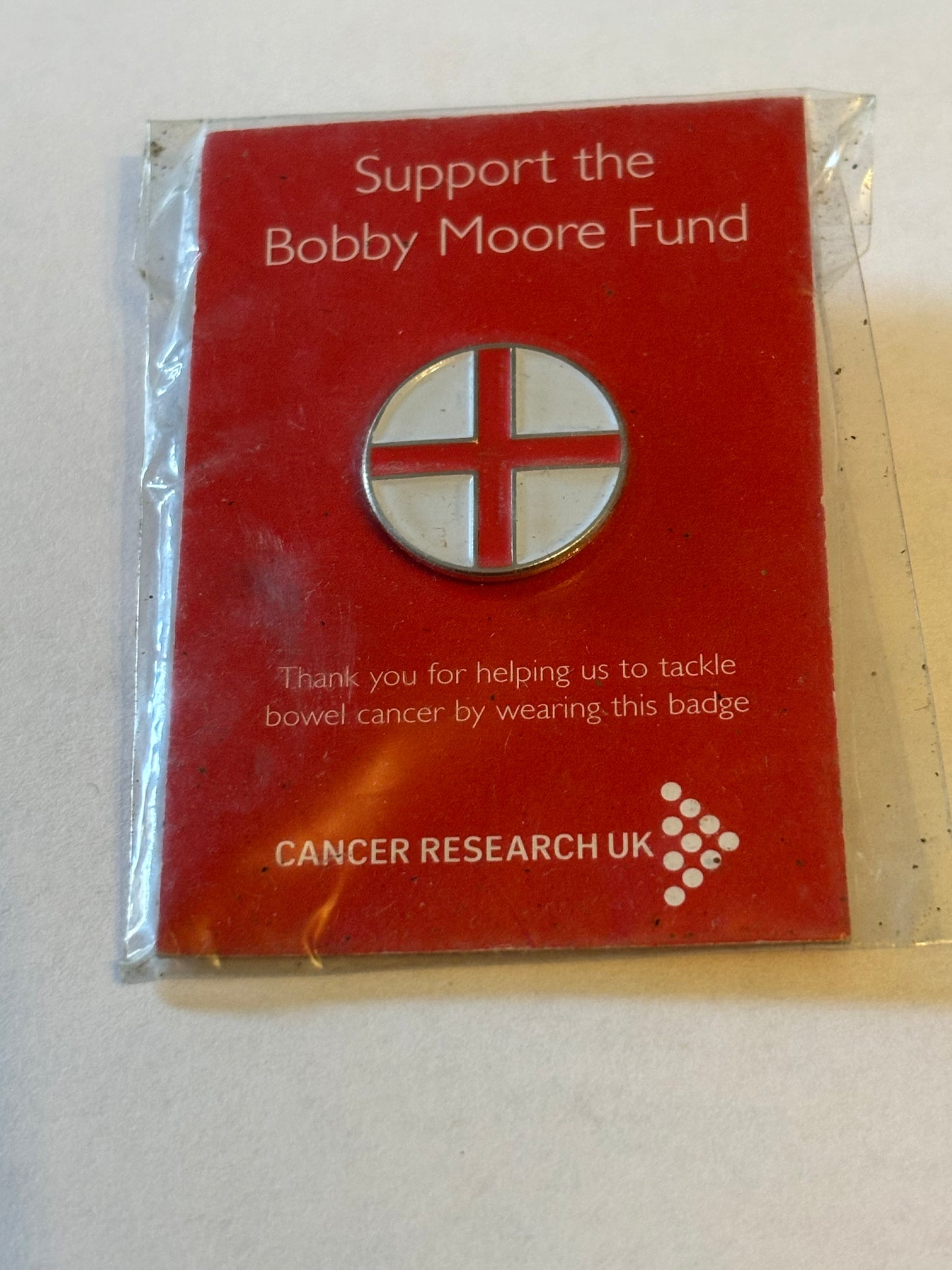 Bobby Moore Charity Pin Badge