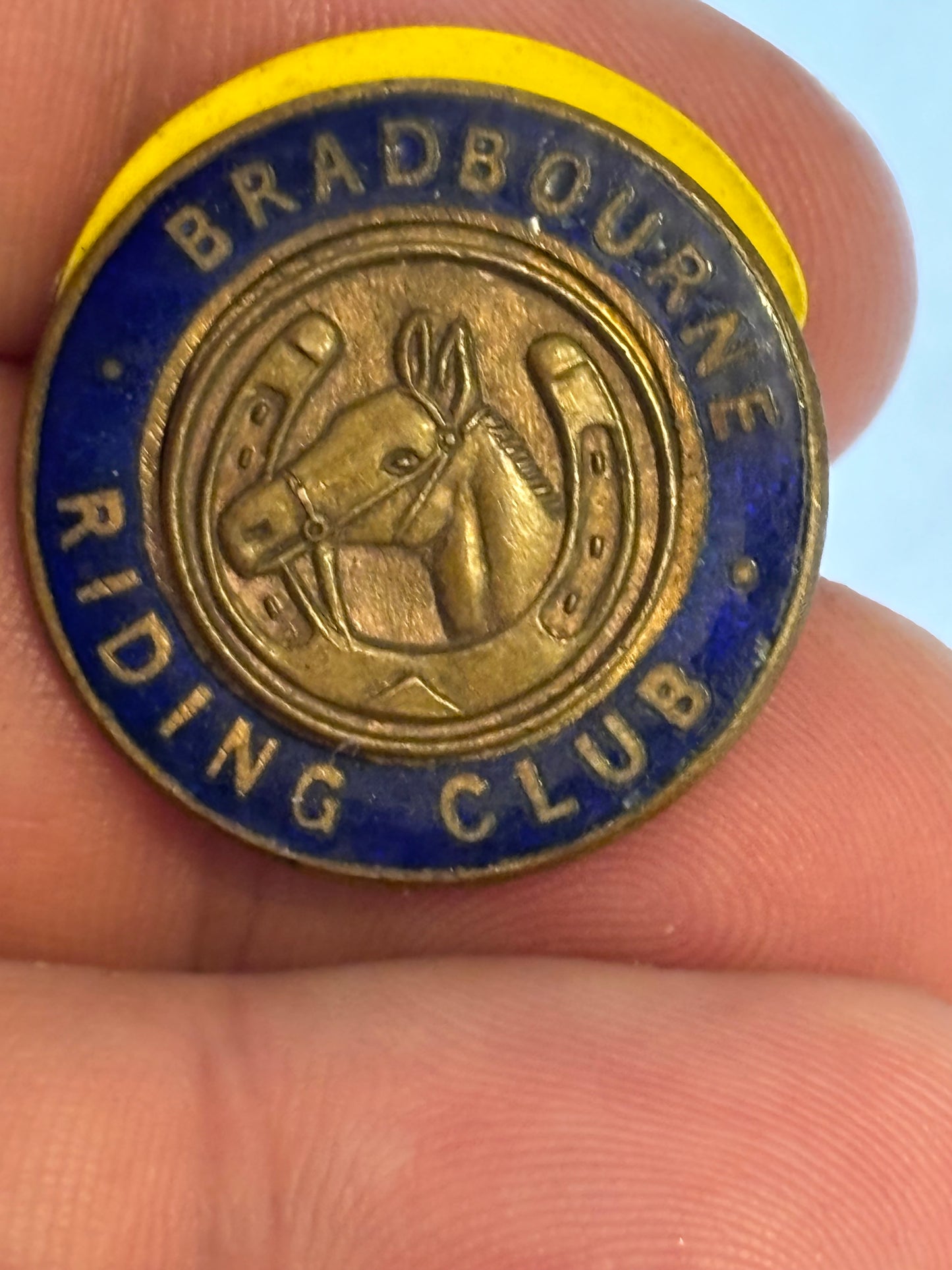 Bradbourne Riding Club Metal Badge