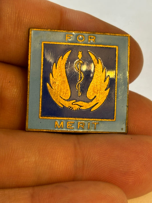 Hospital Friends Vintage Merit Badge