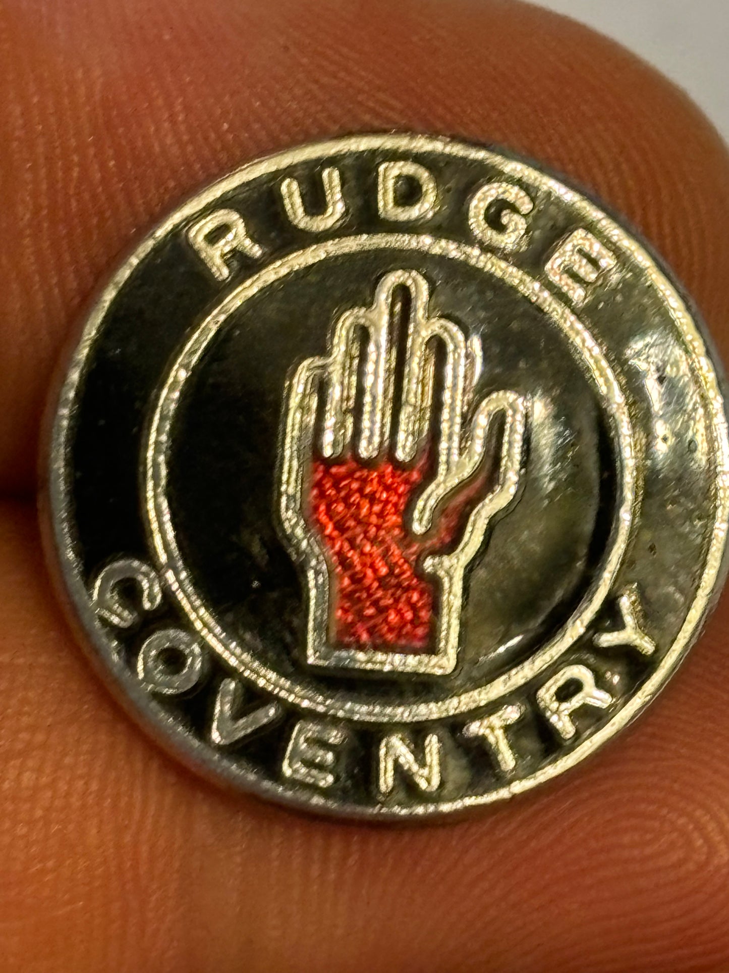 Rudge Coventry Motorcycle Badge