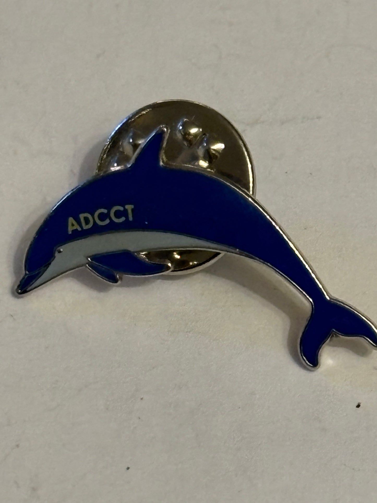 Blue Dolphin - ADCCT - Pin Badge