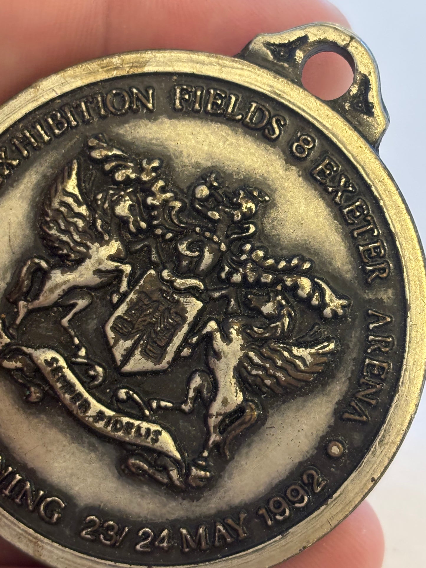 Exeter Fields - Commemorative Opening Medallion 1992